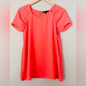 Women’s Gibson Coral Flowy Top Size XS
